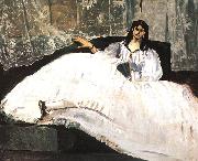Edouard Manet Bauldaire's Mistress Reclining oil painting picture wholesale